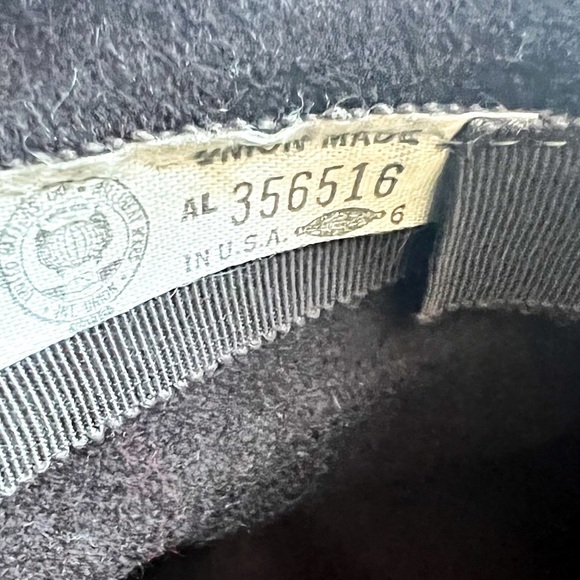 Vintage Henry Pollak Netted Pillbox Hat Brown Felted Wool Union Made - Picture 11 of 11